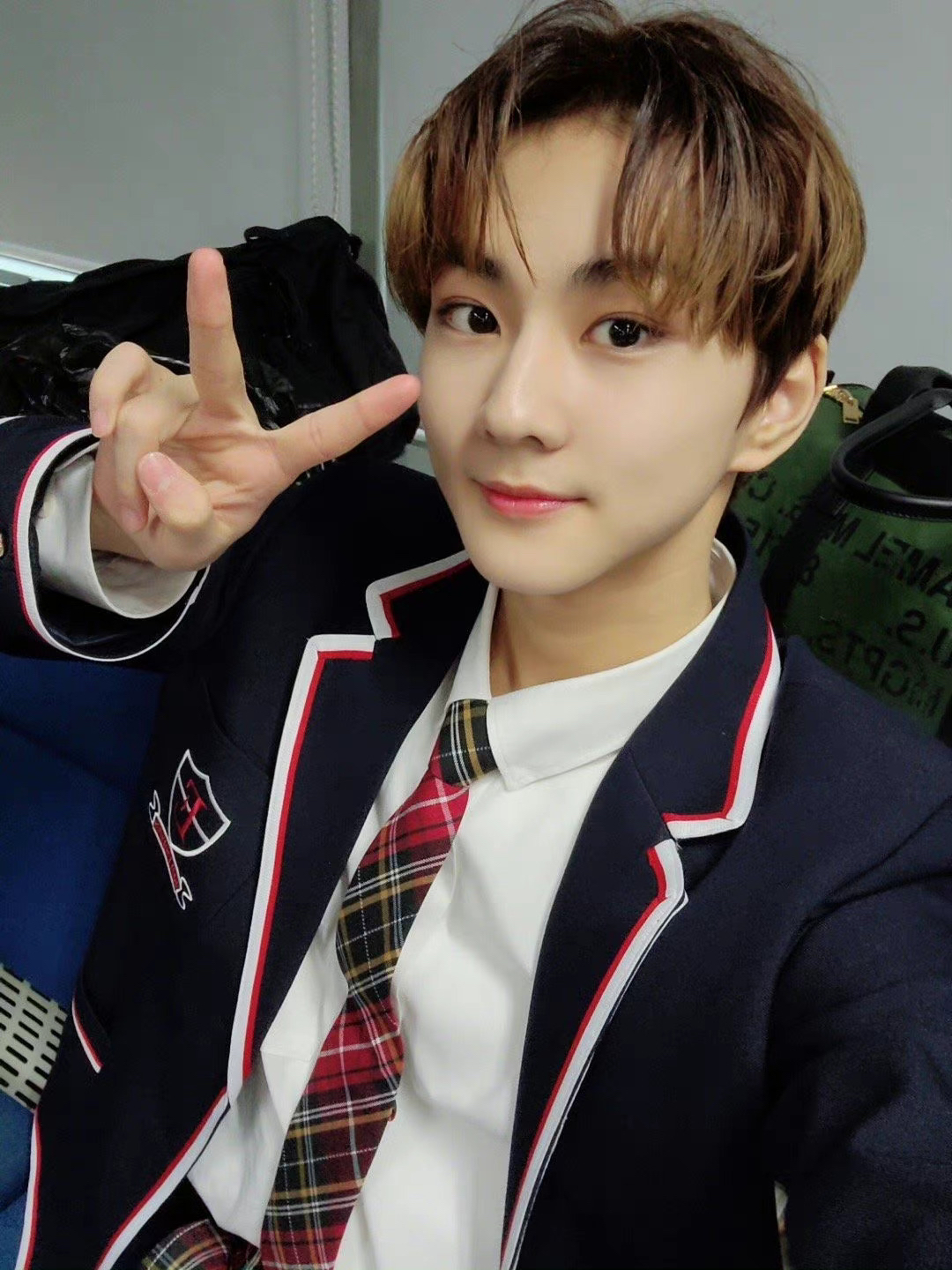 A moment captured by Jungwon (ENHYPEN)'s fan