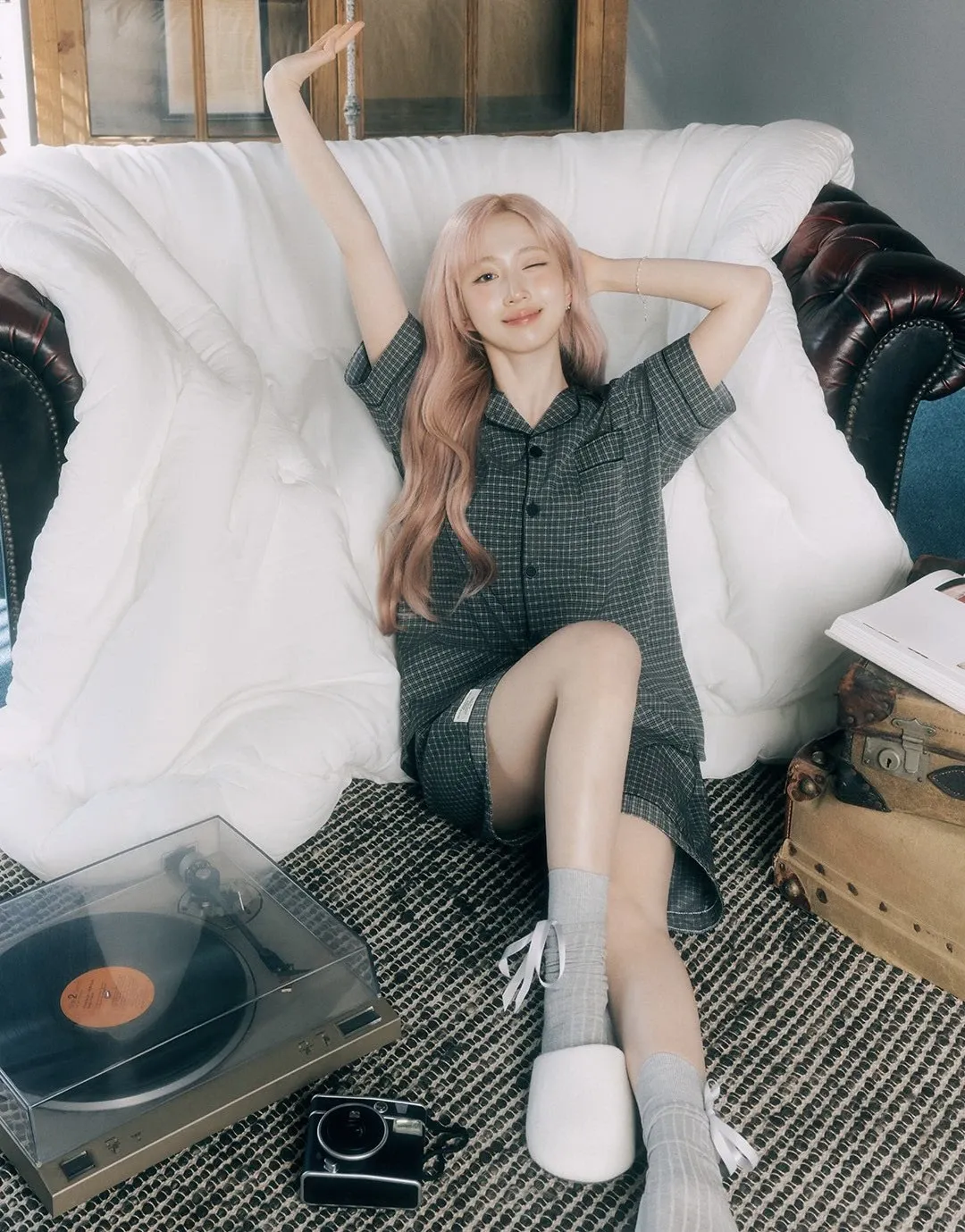 Recent activity shot of NMIXX