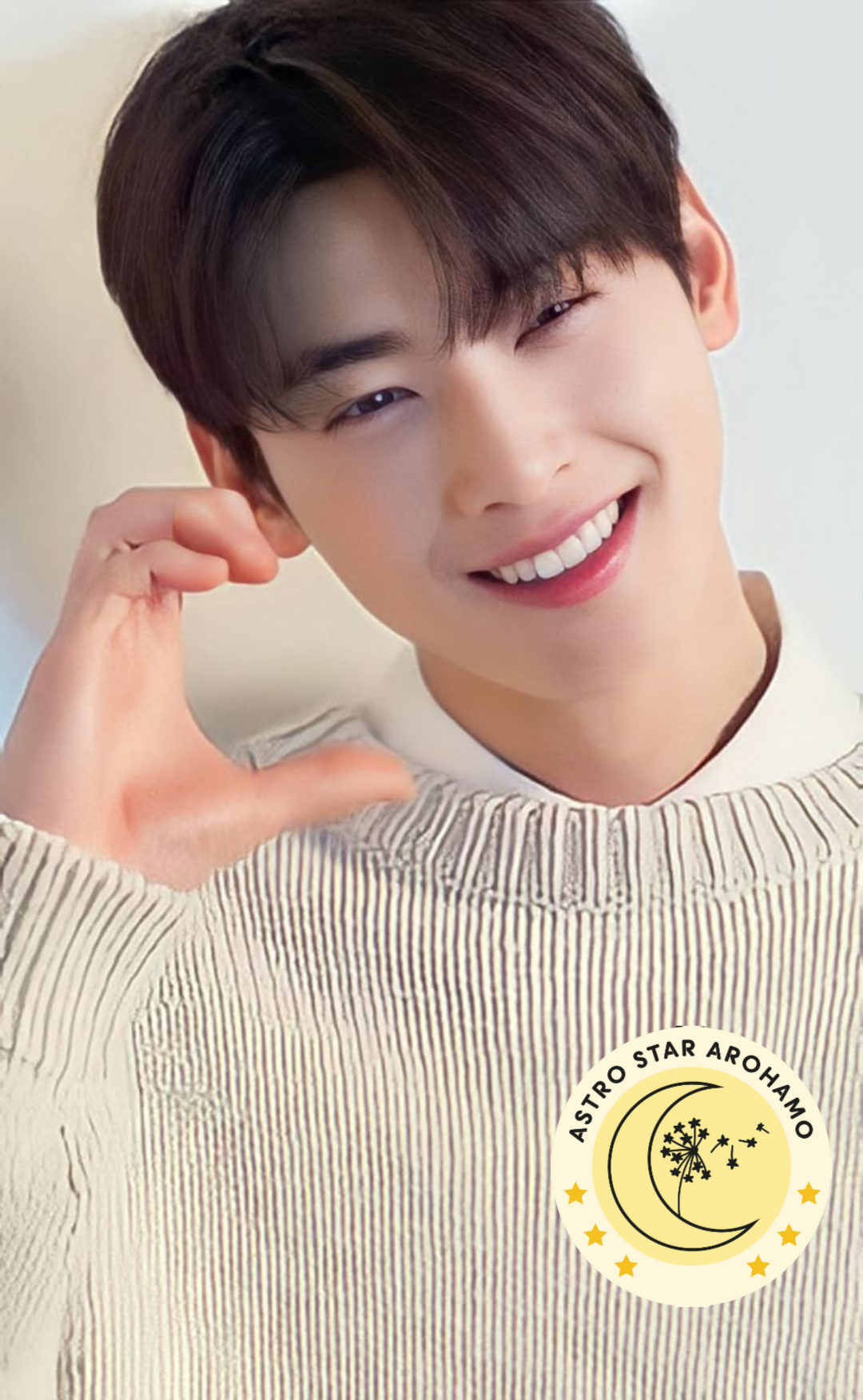 A moment captured by Eunwoo (ASTRO)'s fan