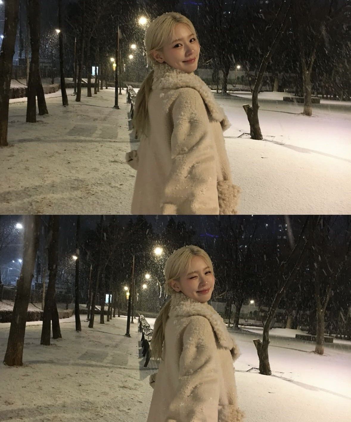 A moment captured by Miyeon (i-dle)'s fan