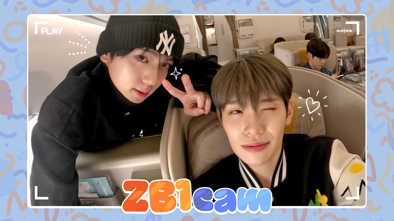 Behind-the-scenes cut of Han Yujin