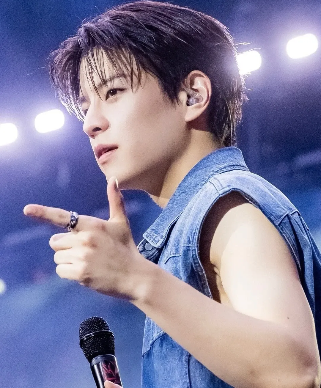 A moment captured by Seungmin (Stray Kids)'s fan