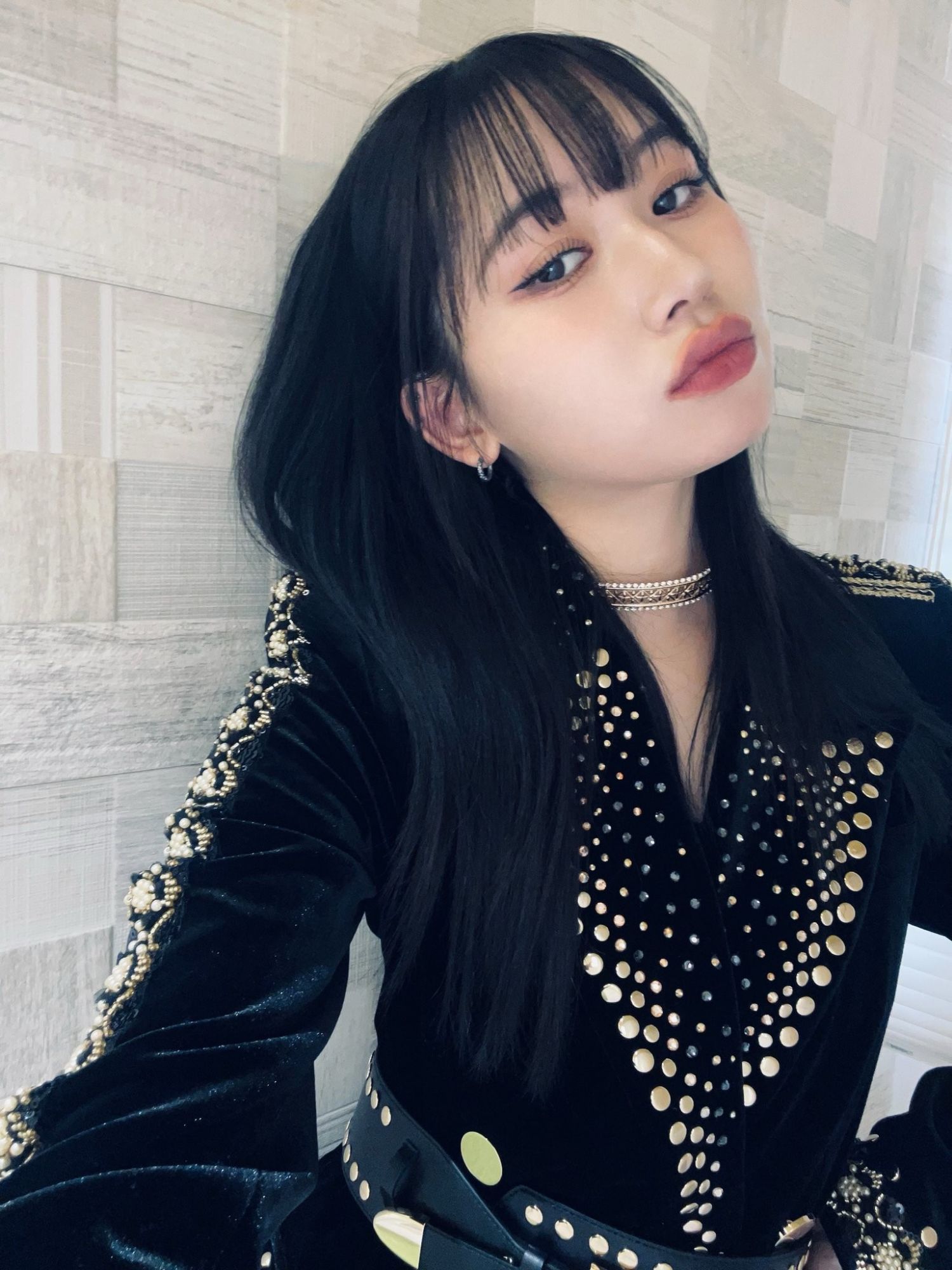 Recent activity shot of Kasahara Momona (ME:I)