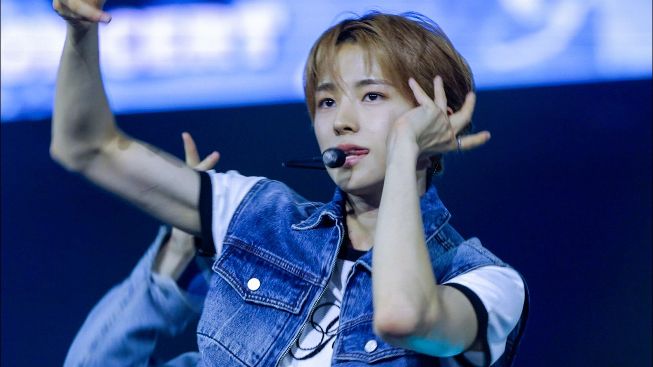 A moment captured by Yushi (NCT WISH)'s fan