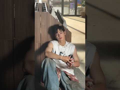 Recent activity shot of Eunwoo (ASTRO)