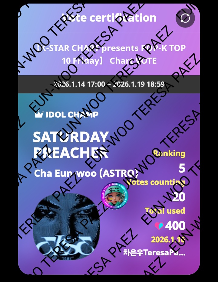 Latest photo of Eunwoo (ASTRO)