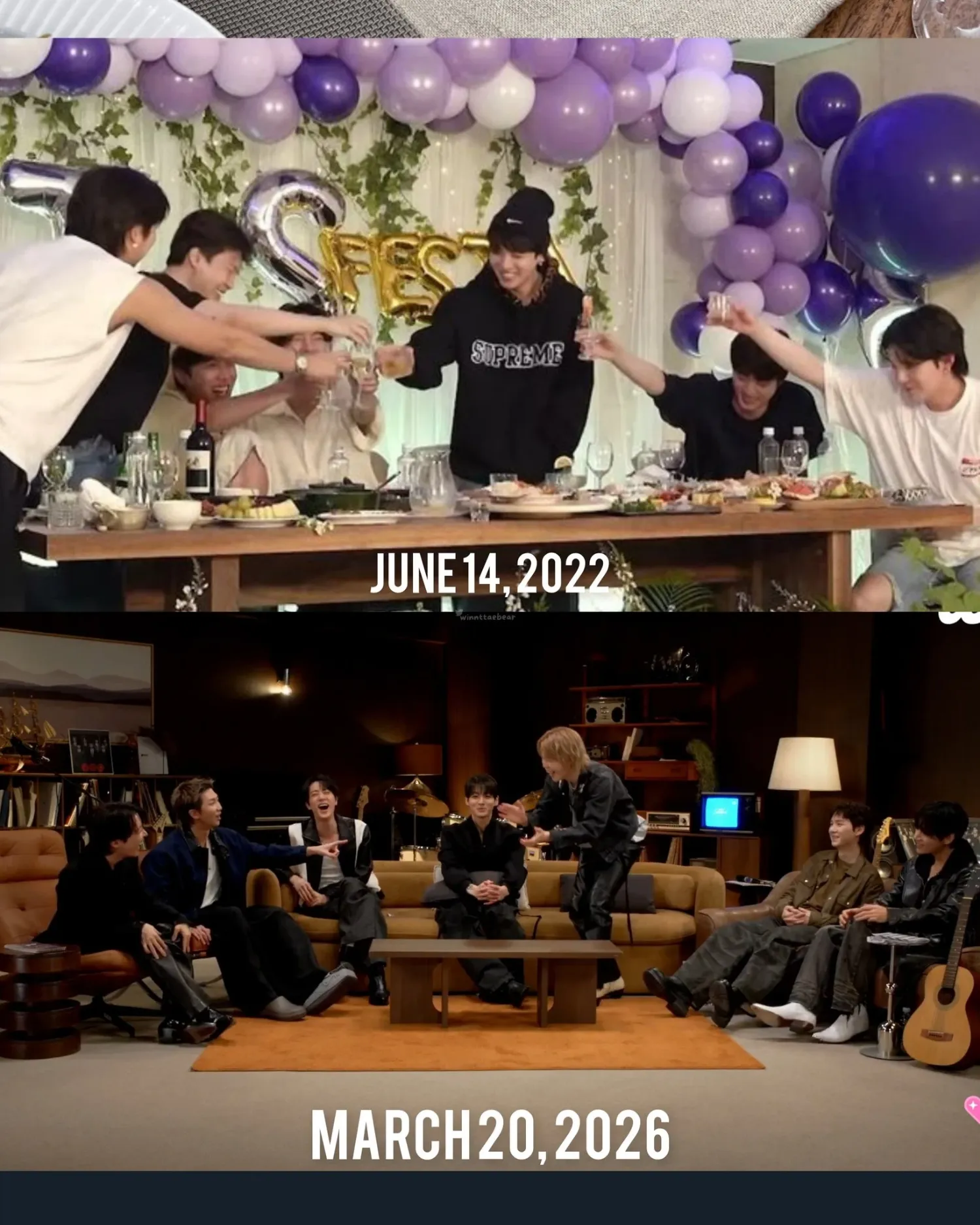 Foto aktivitas terbaru BTS