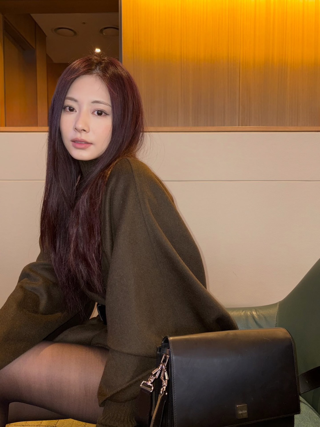 A moment captured by Tzuyu (TWICE)'s fan