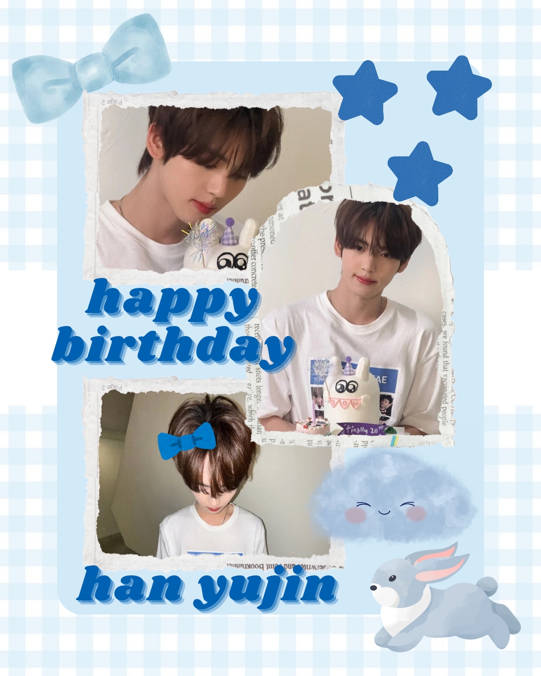 Behind-the-scenes cut of Han Yujin