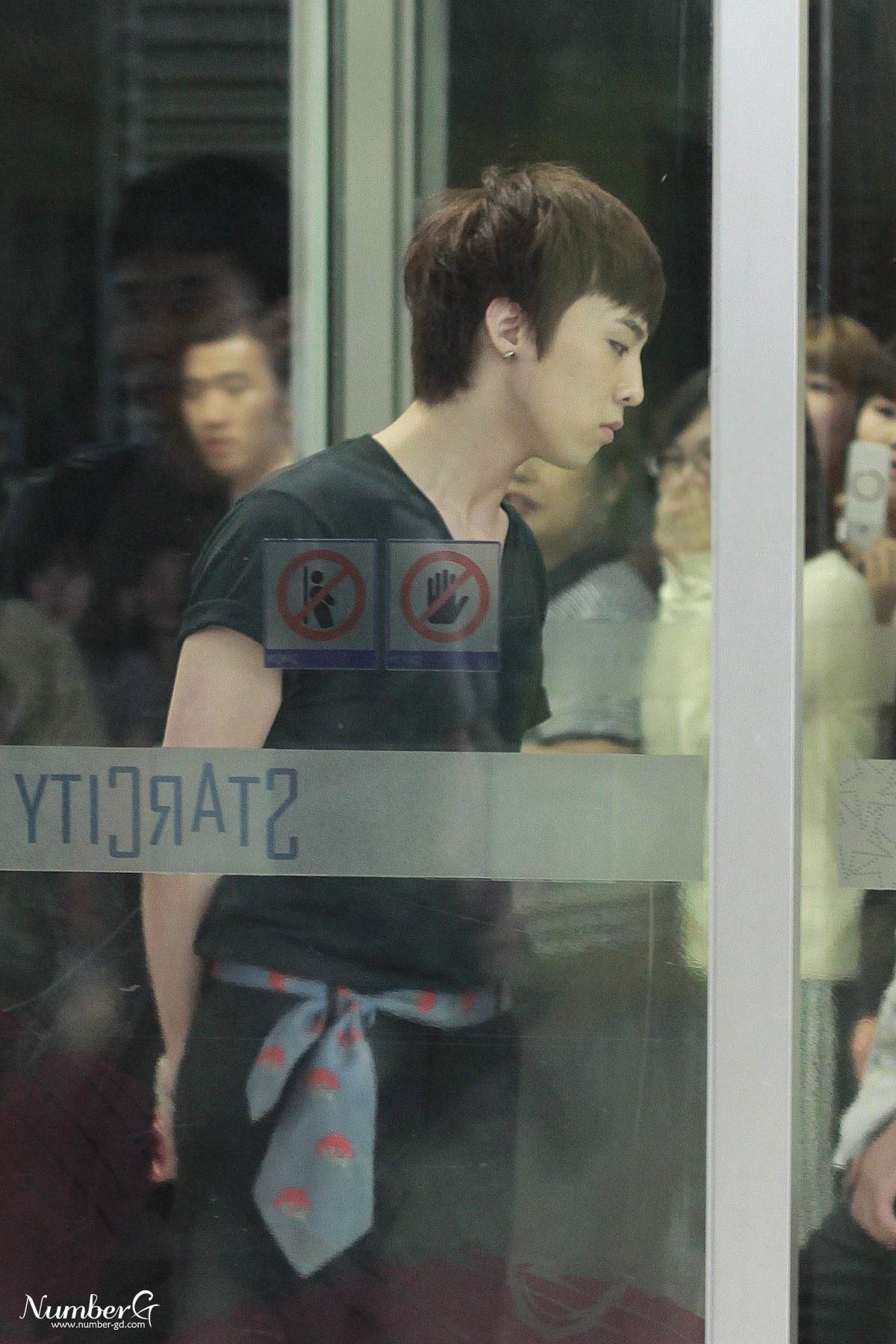 A moment captured by G-DRAGON (BIGBANG)'s fan