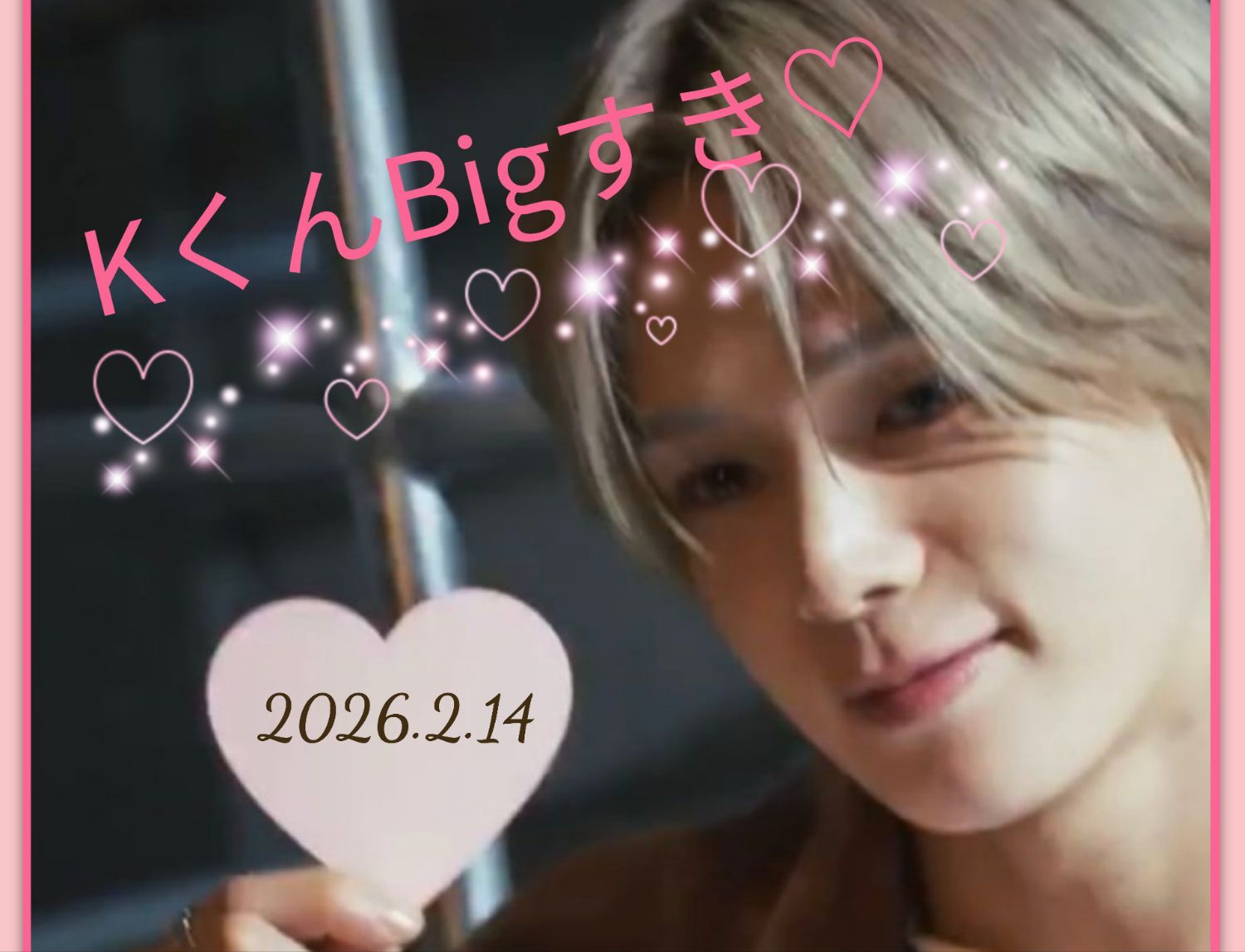 A moment captured by K (&TEAM)'s fan