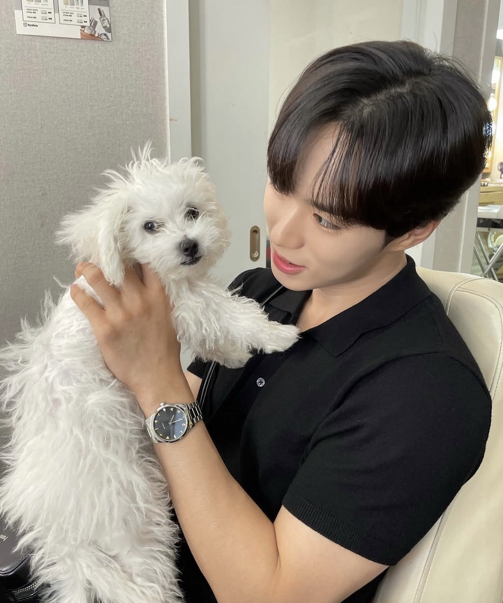 Recent activity shot of Kim Junseo (ALPHA DRIVE ONE)