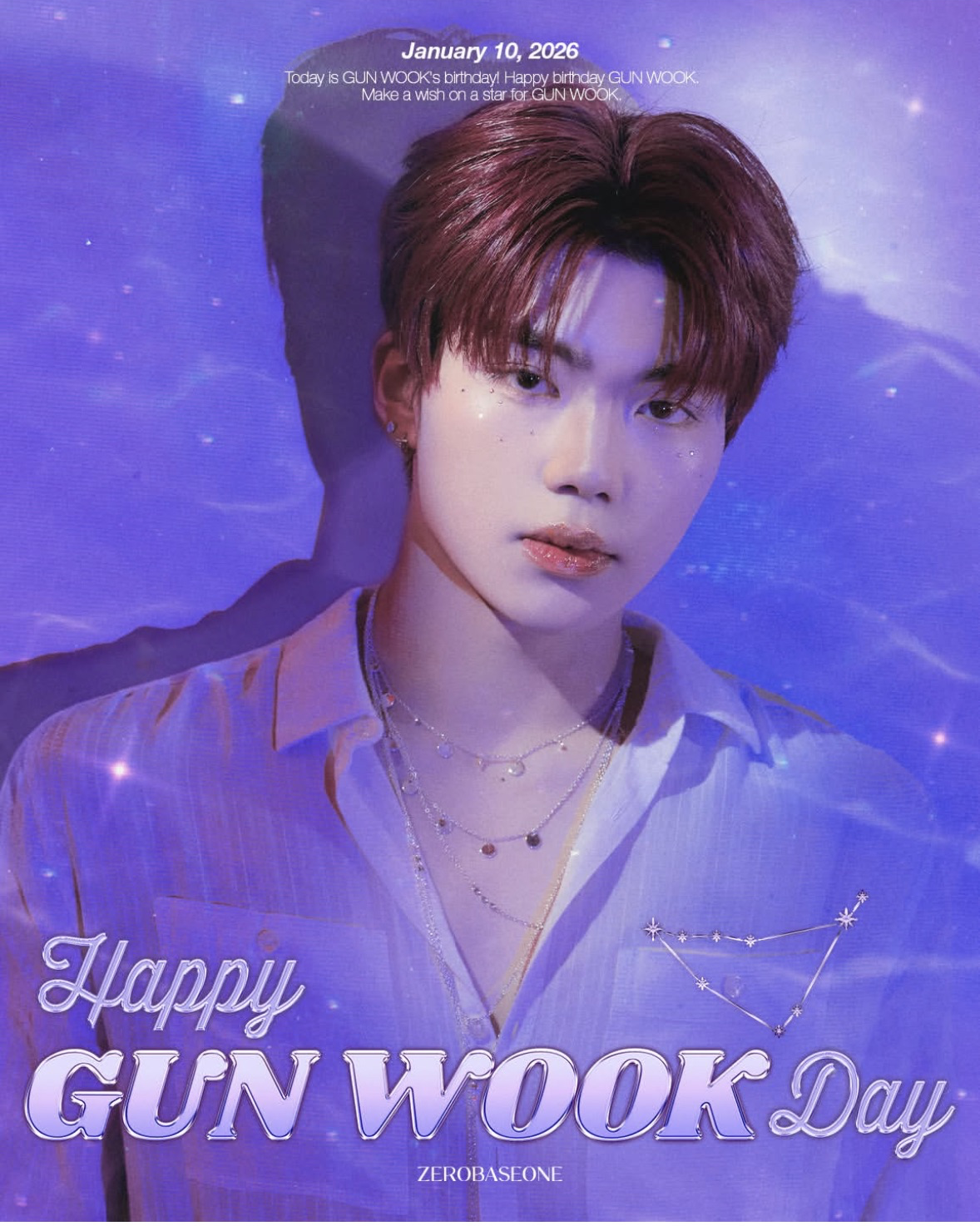 Recent activity shot of Park Gunwook (ZEROBASEONE)