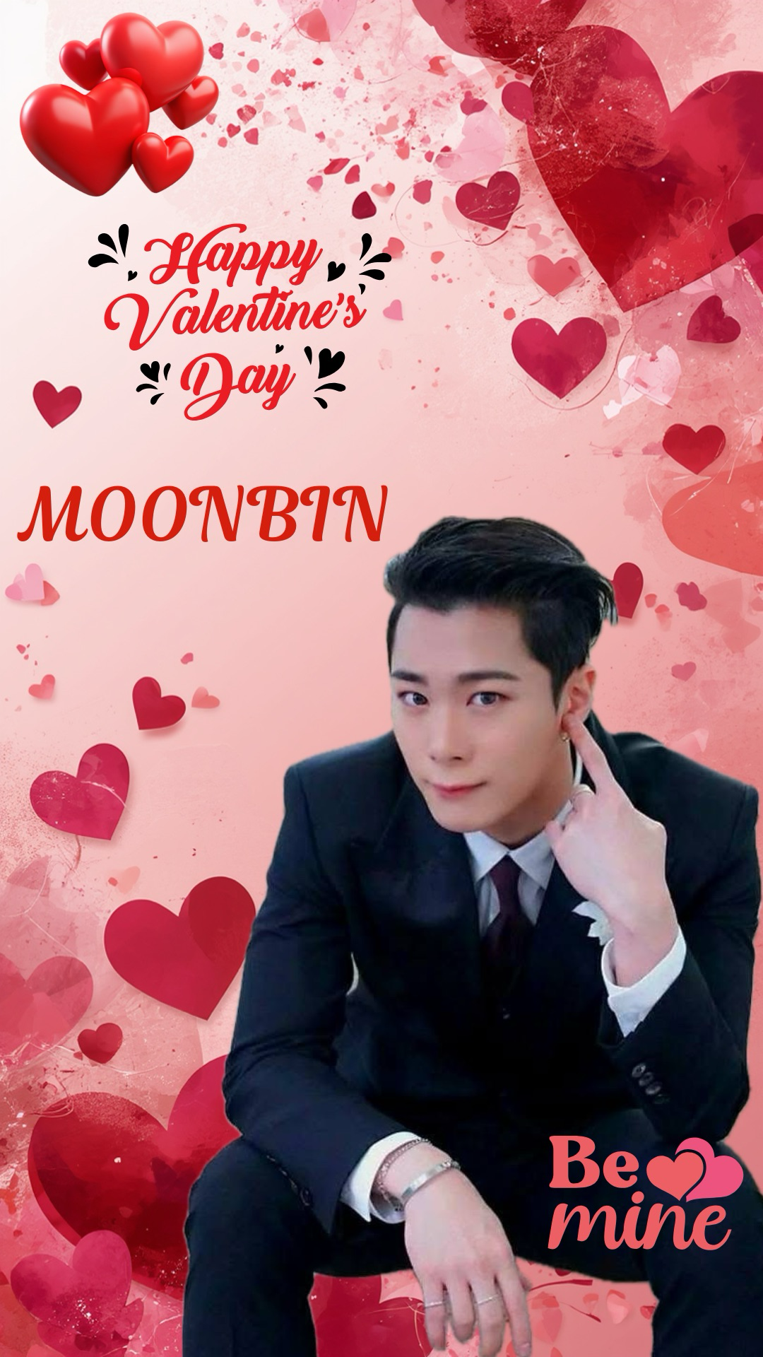 Recent activity shot of Moonbin (ASTRO)