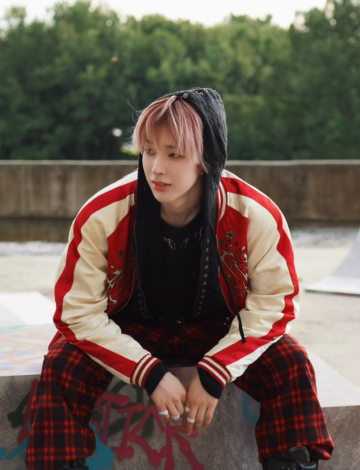 Recent activity shot of Tomoya (NEXZ)