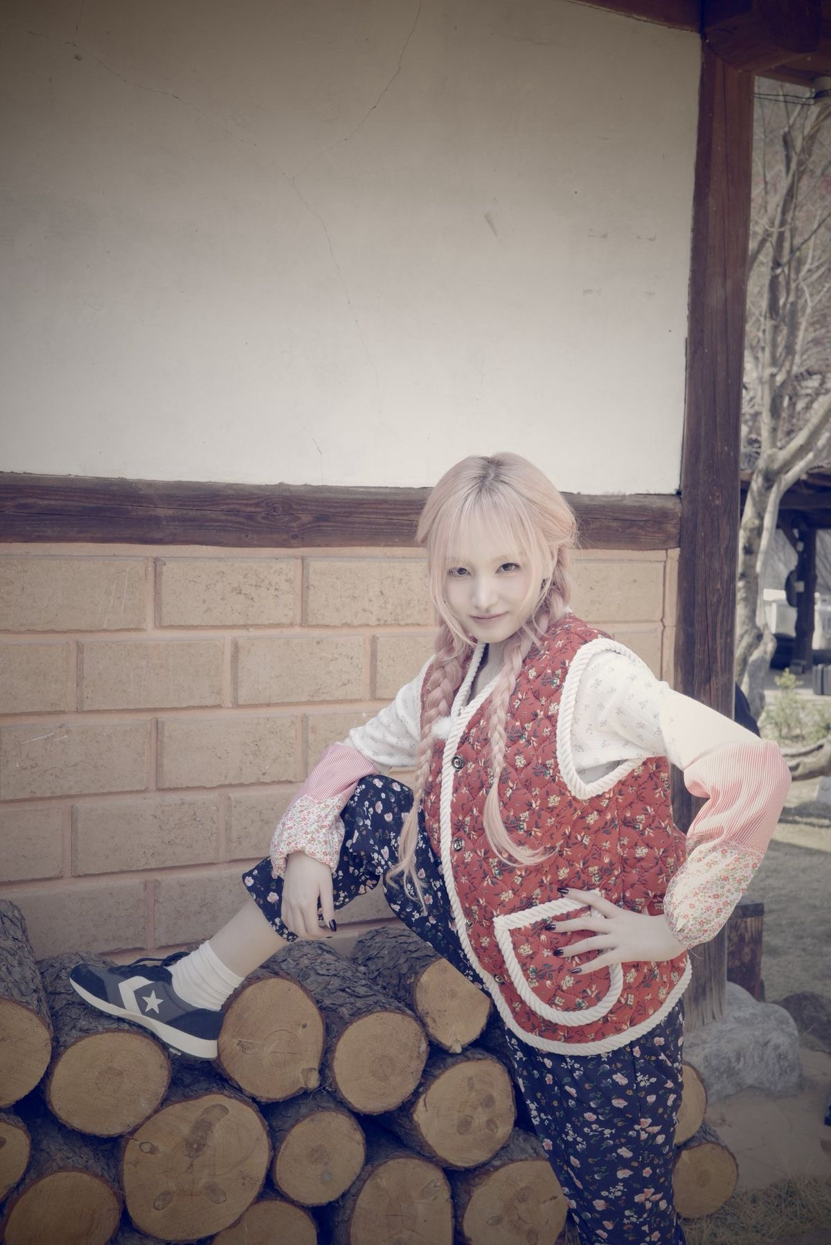 A moment captured by LIZ (IVE)'s fan