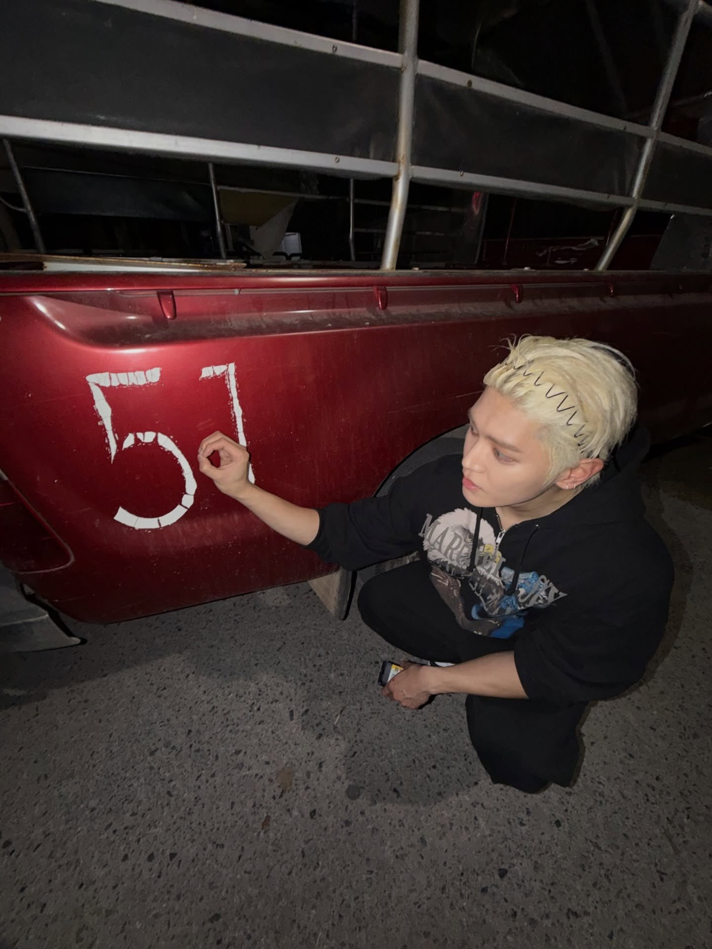 Recent activity shot of Taeyong (NCT 127)