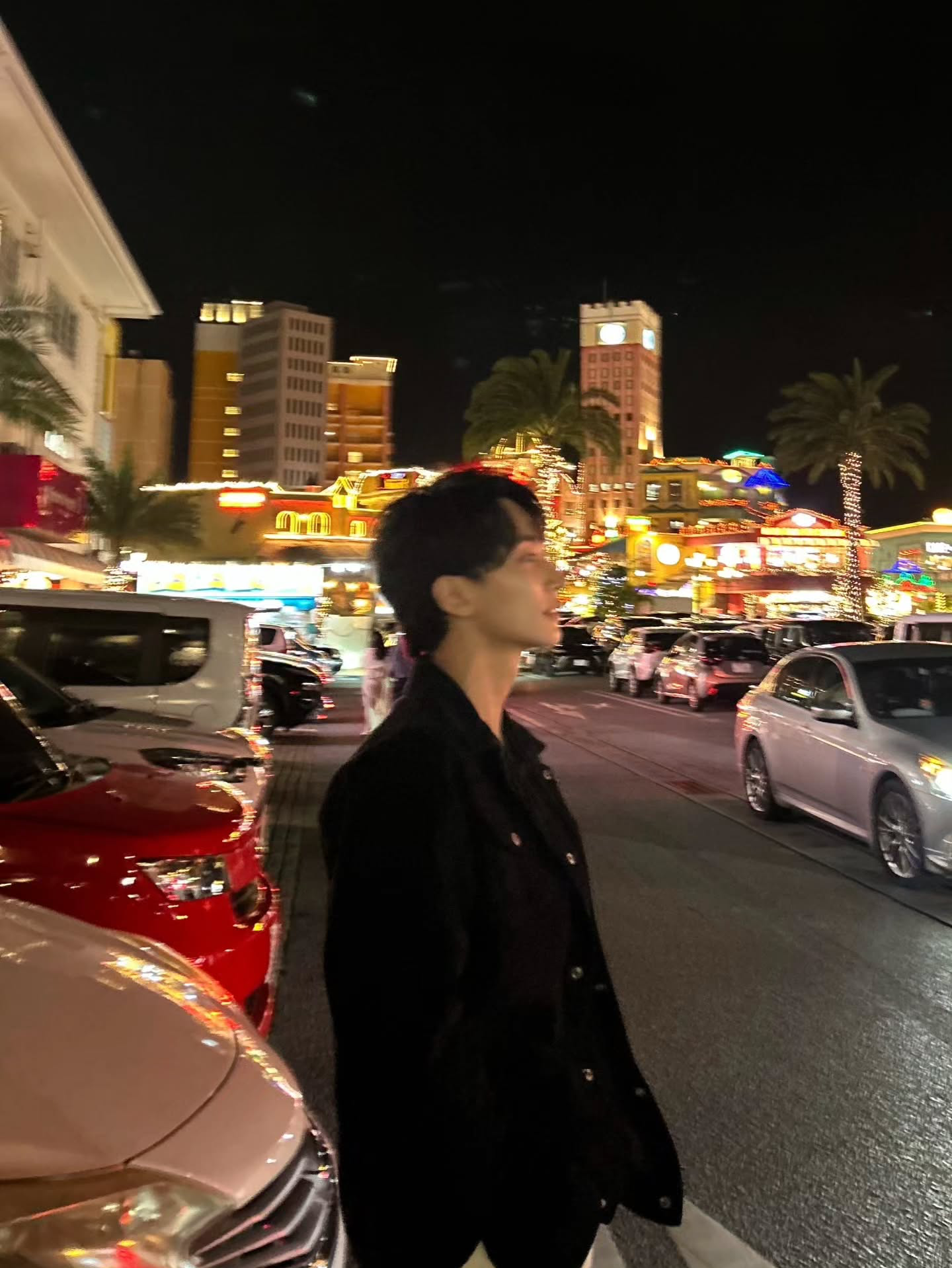 A moment captured by Jeonghan (SEVENTEEN)'s fan