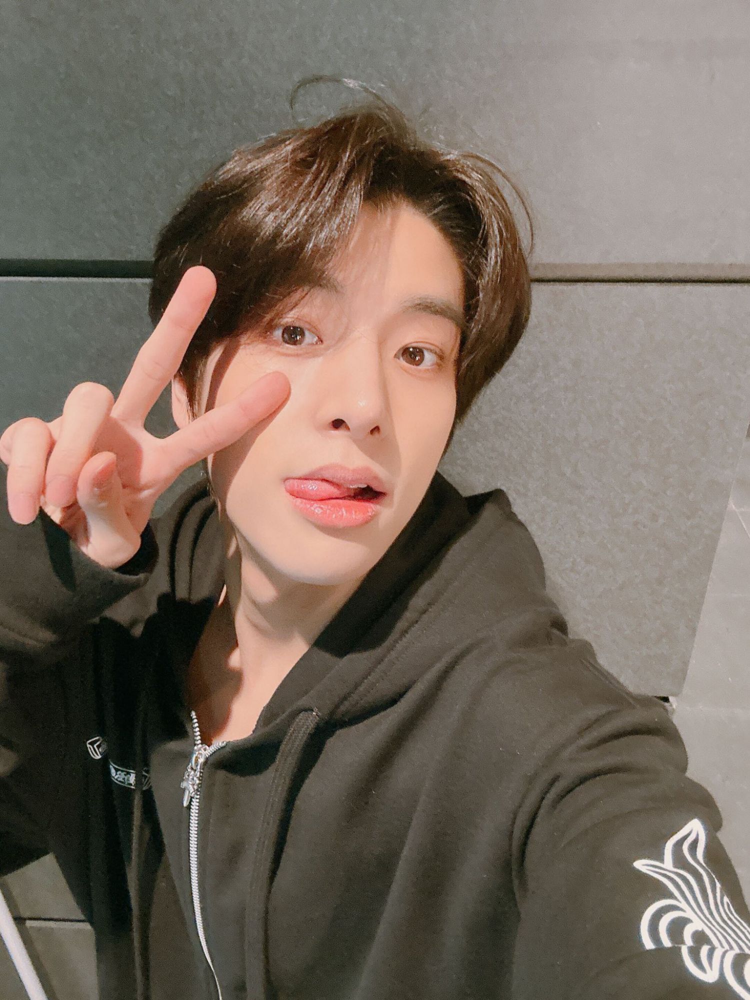 Recent activity shot of Jake (ENHYPEN)