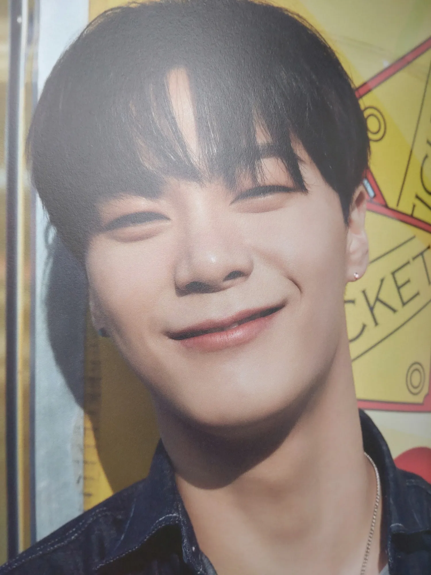 A moment captured by Moonbin (ASTRO)'s fan