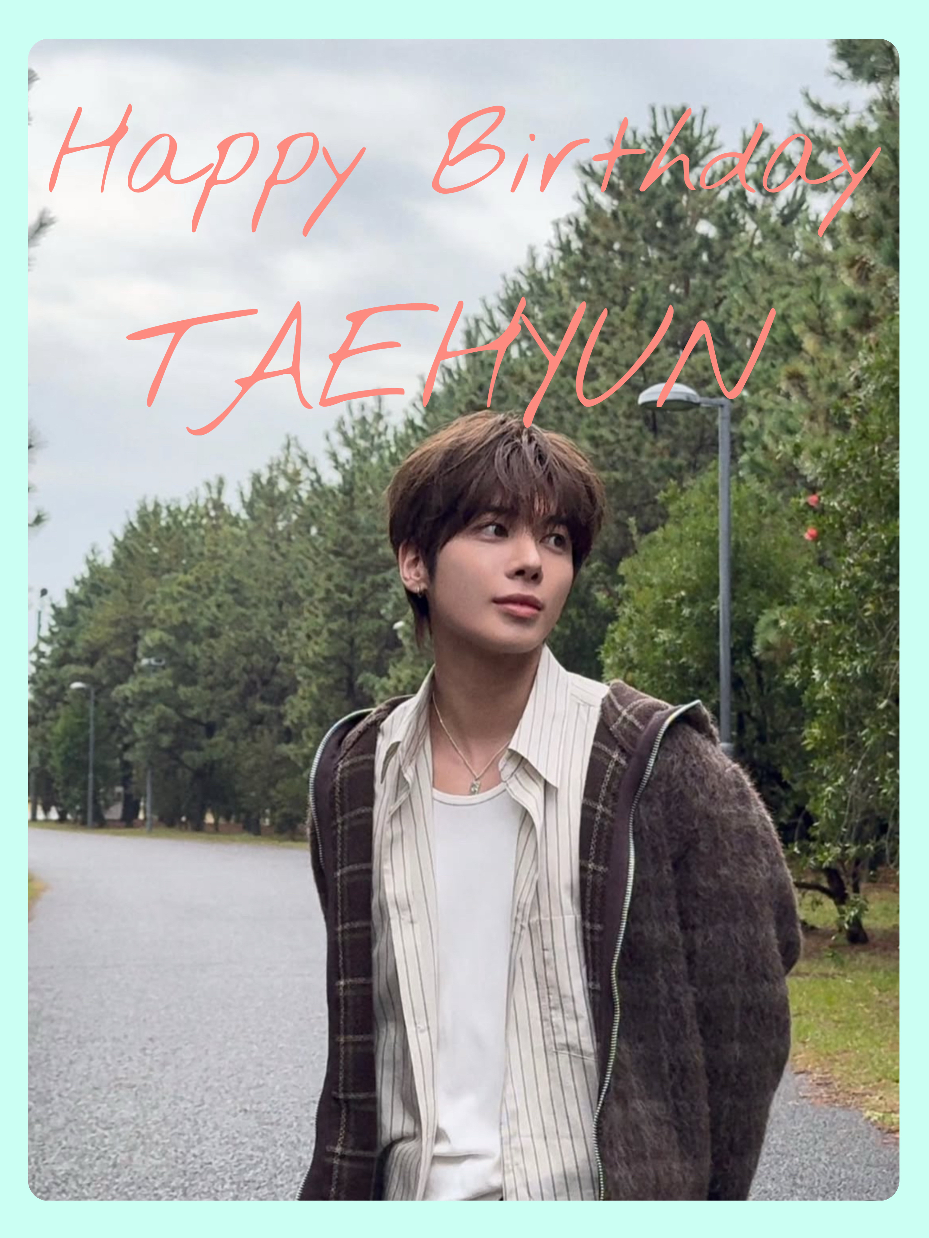 Recent activity shot of Taehyun (TOMORROW X TOGETHER)