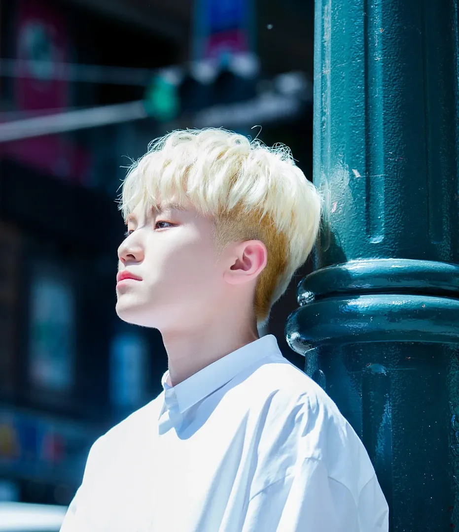 Recent activity shot of Woozi (SEVENTEEN)