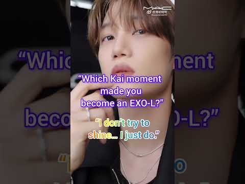 Recent activity shot of Kai (EXO)