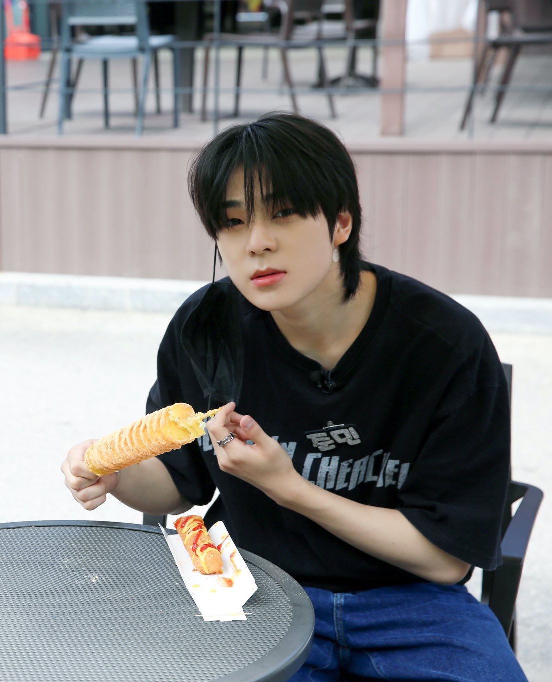 A moment captured by Kim Junmin (WHIB)'s fan