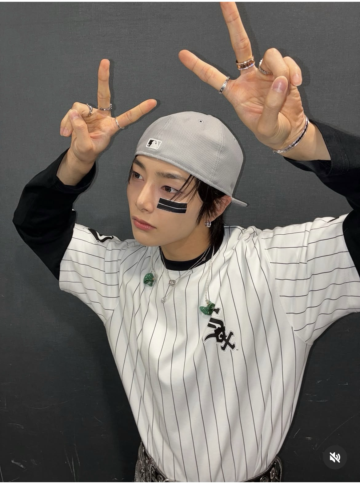 A moment captured by I.N (Stray Kids)'s fan