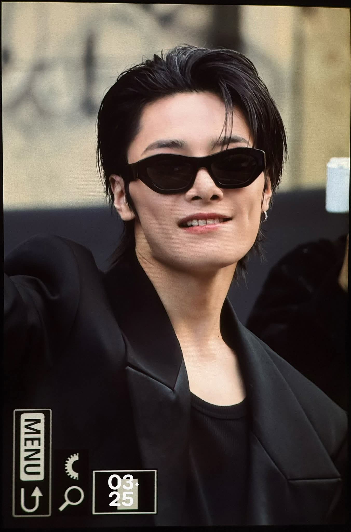 A moment captured by I.N (Stray Kids)'s fan