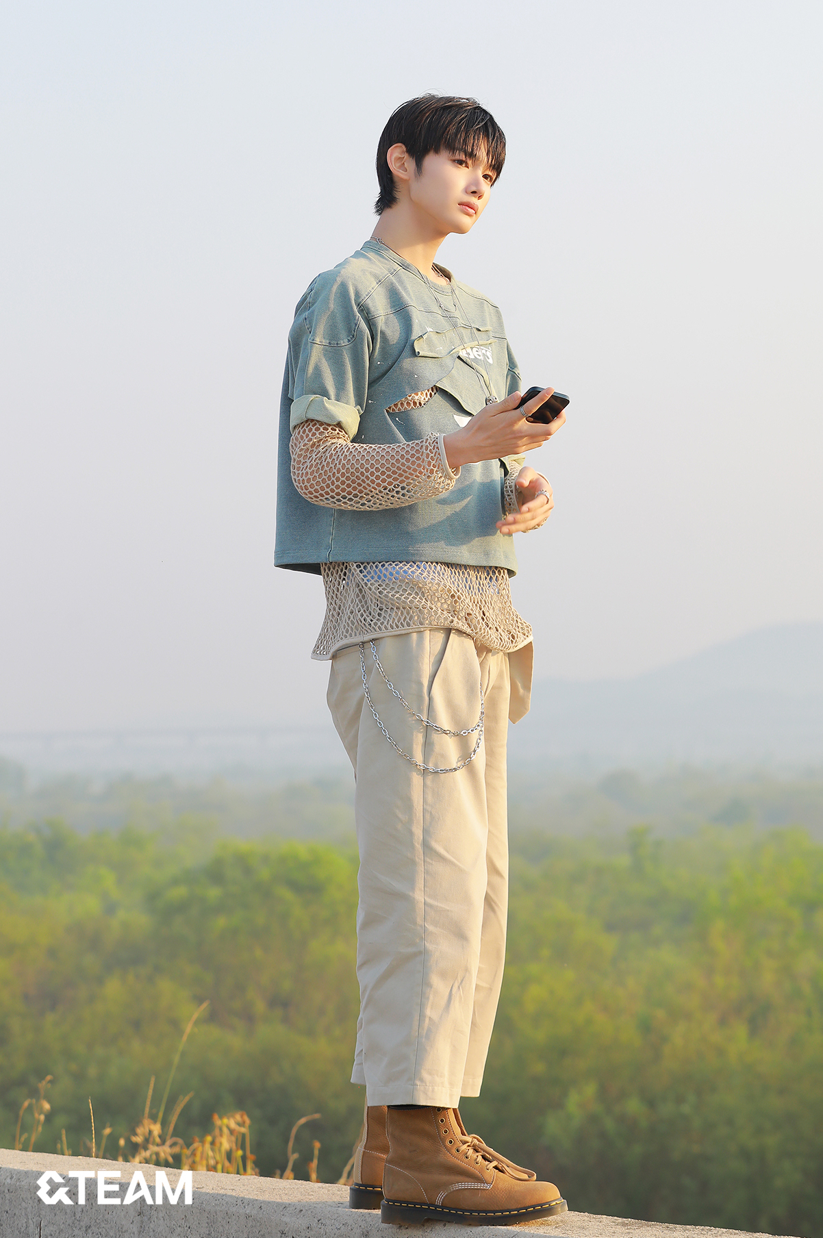 ジョウ (&TEAM)の舞台裏ショット