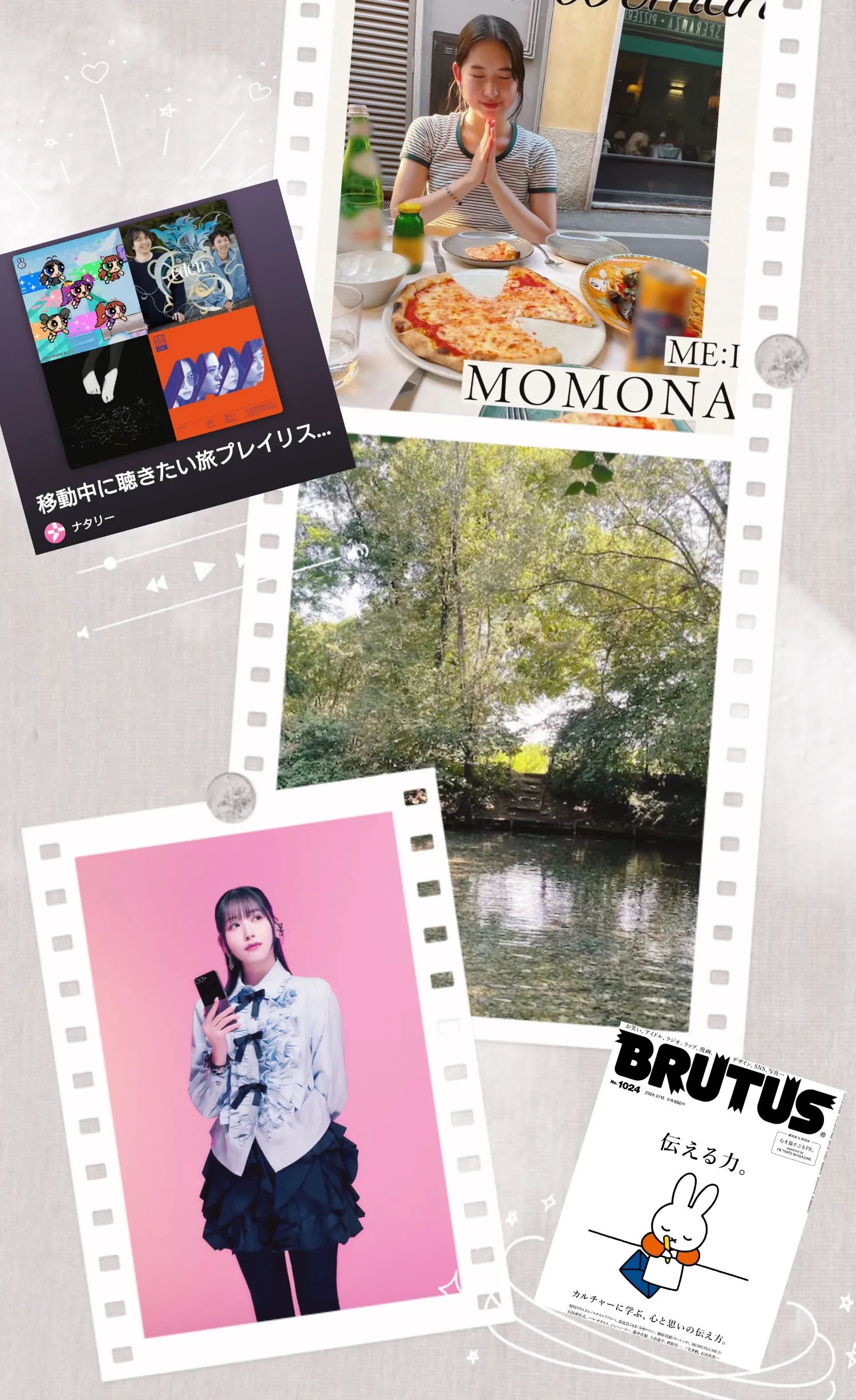 Behind-the-scenes cut of Kasahara Momona (ME:I)
