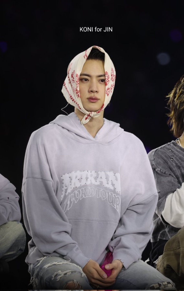 Latest photo of Jin (BTS)