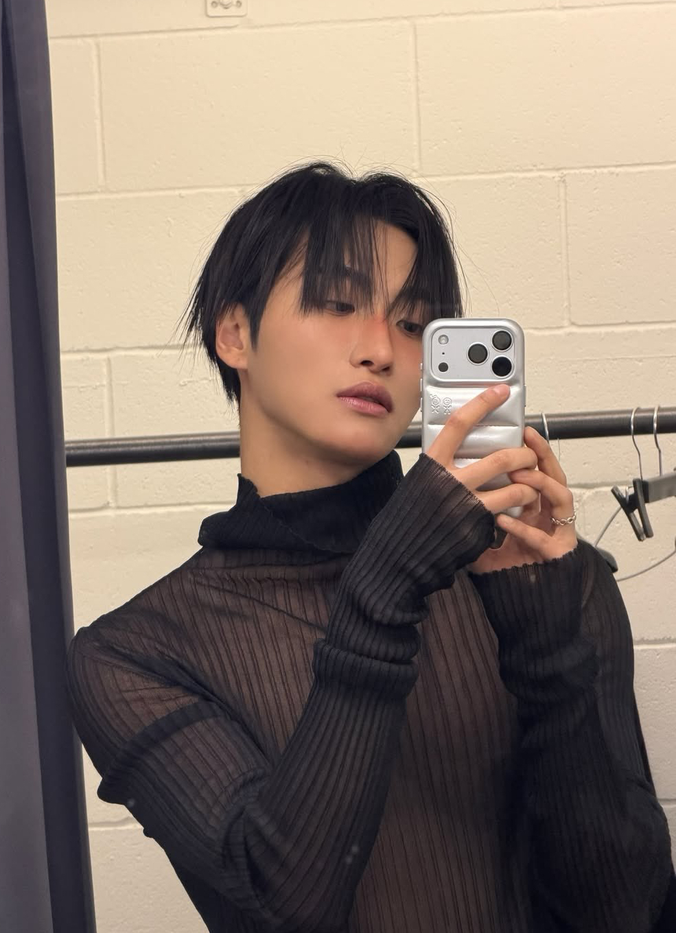 Recent activity shot of Seonghwa (ATEEZ)