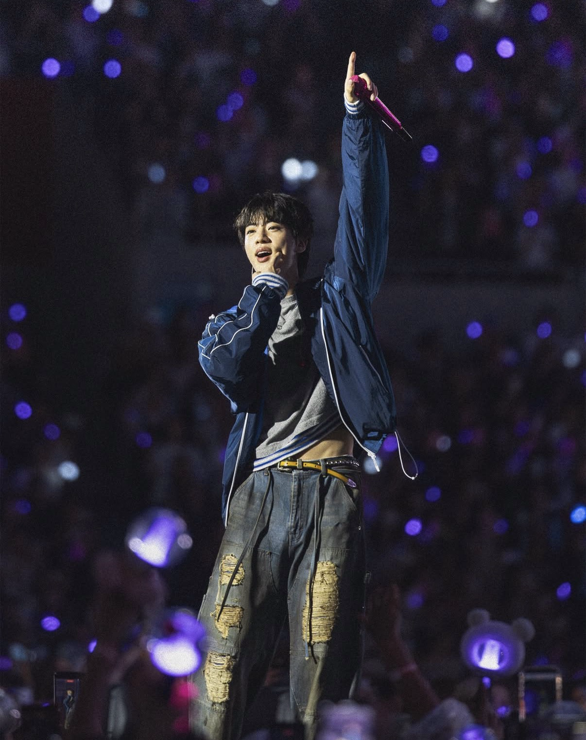 Potret di balik layar Jin (BTS)