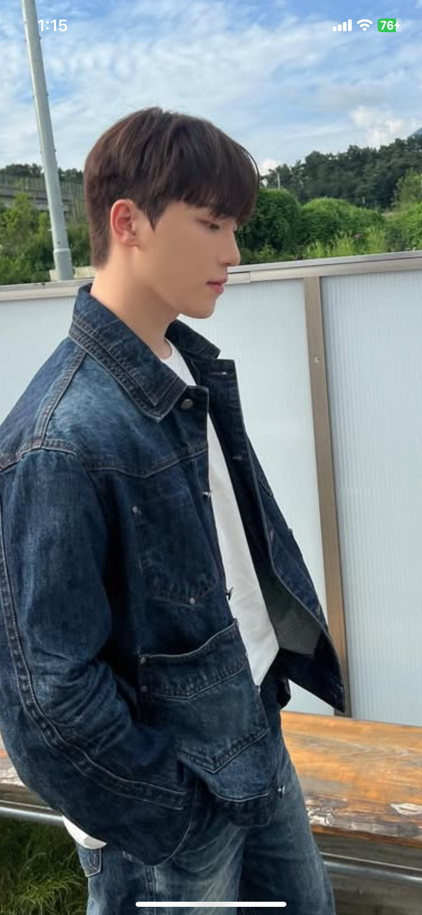 Recent activity shot of Dino (SEVENTEEN)