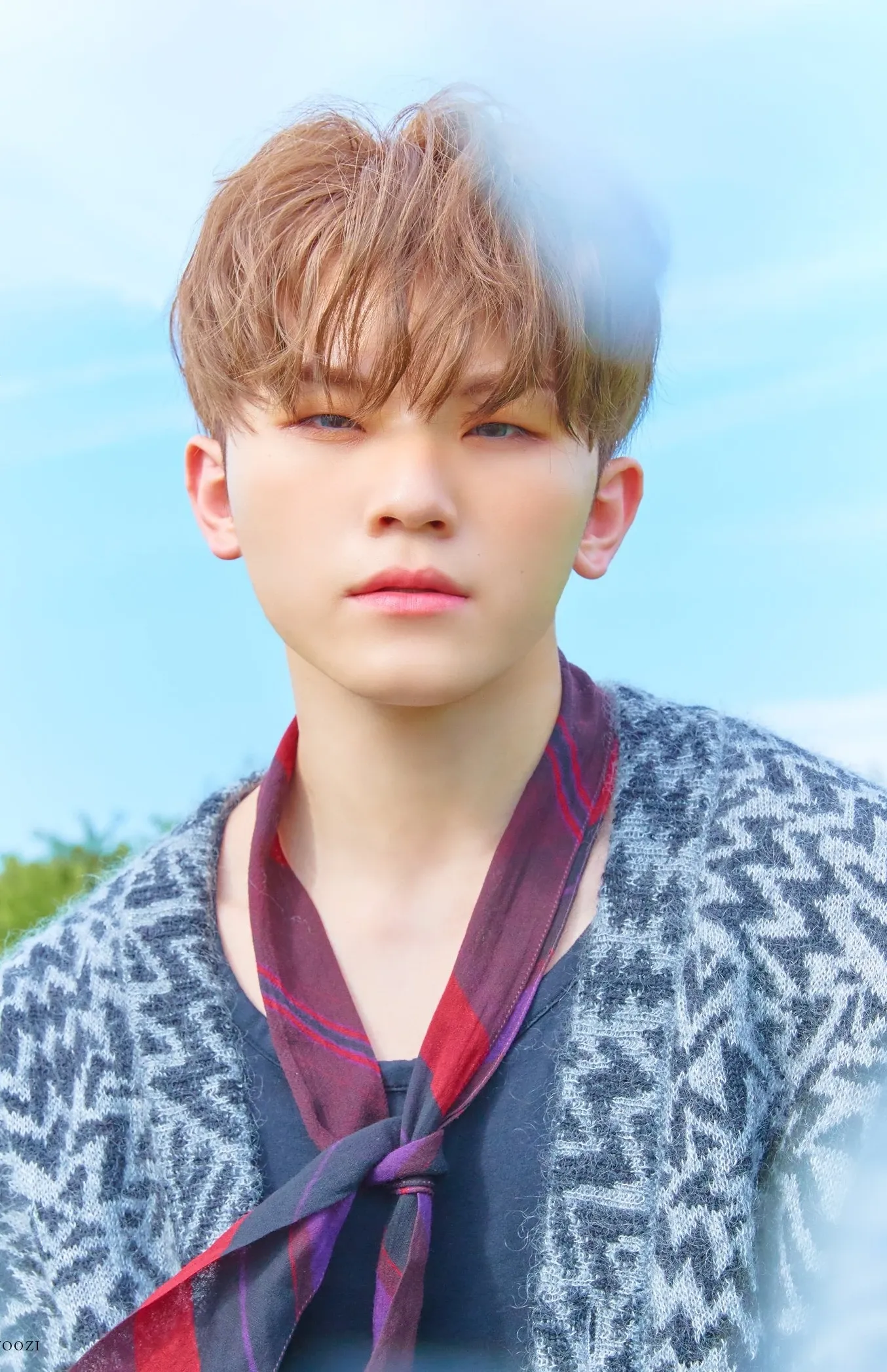 Woozi (SEVENTEEN)粉絲拍下的瞬間