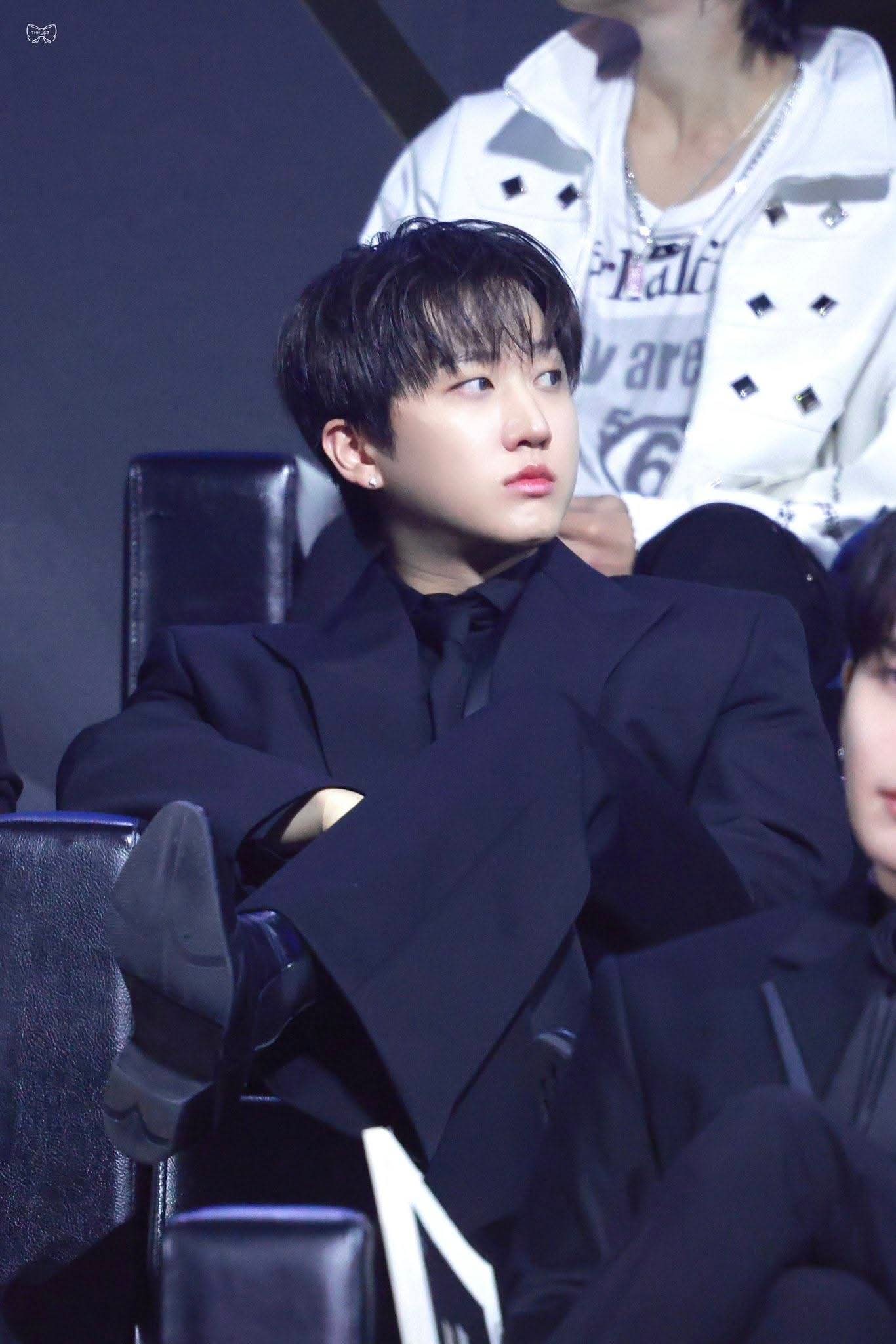A moment captured by Changbin (Stray Kids)'s fan