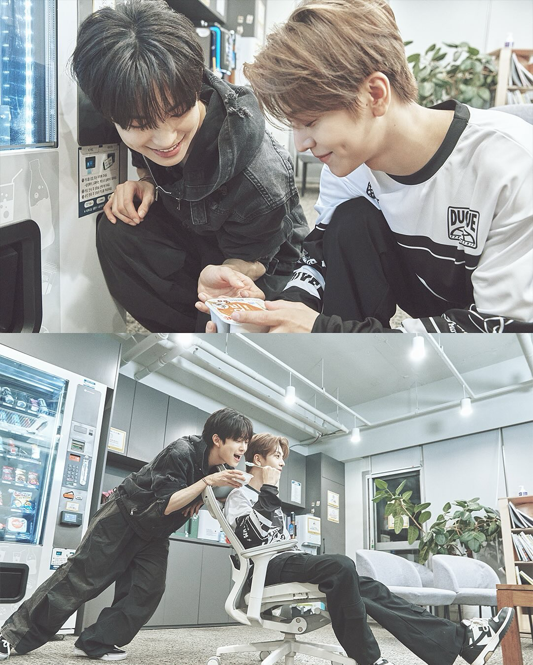 A moment captured by He Xinlong (ALPHA DRIVE ONE)'s fan