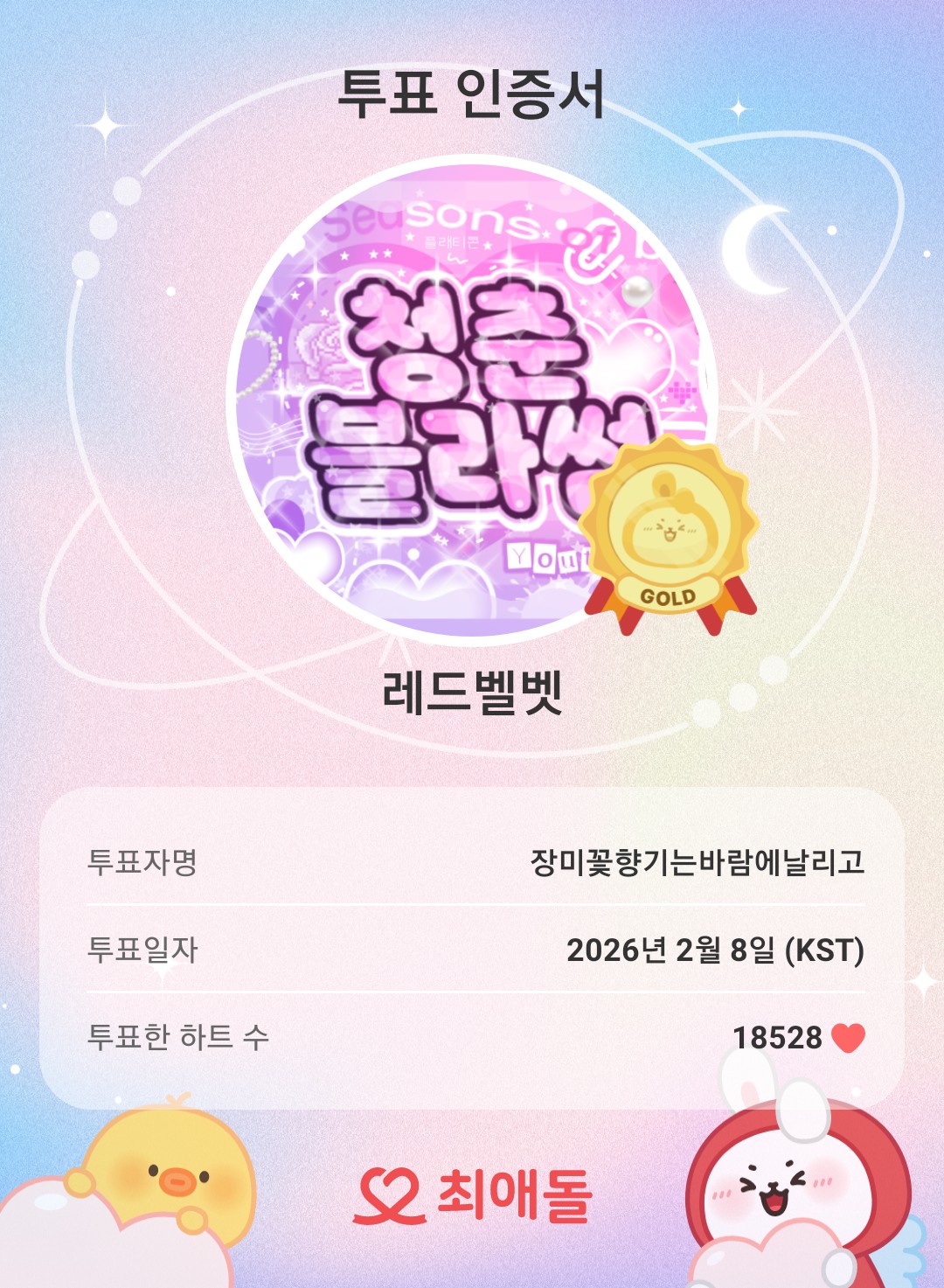 Red Velvetファンが撮った瞬間