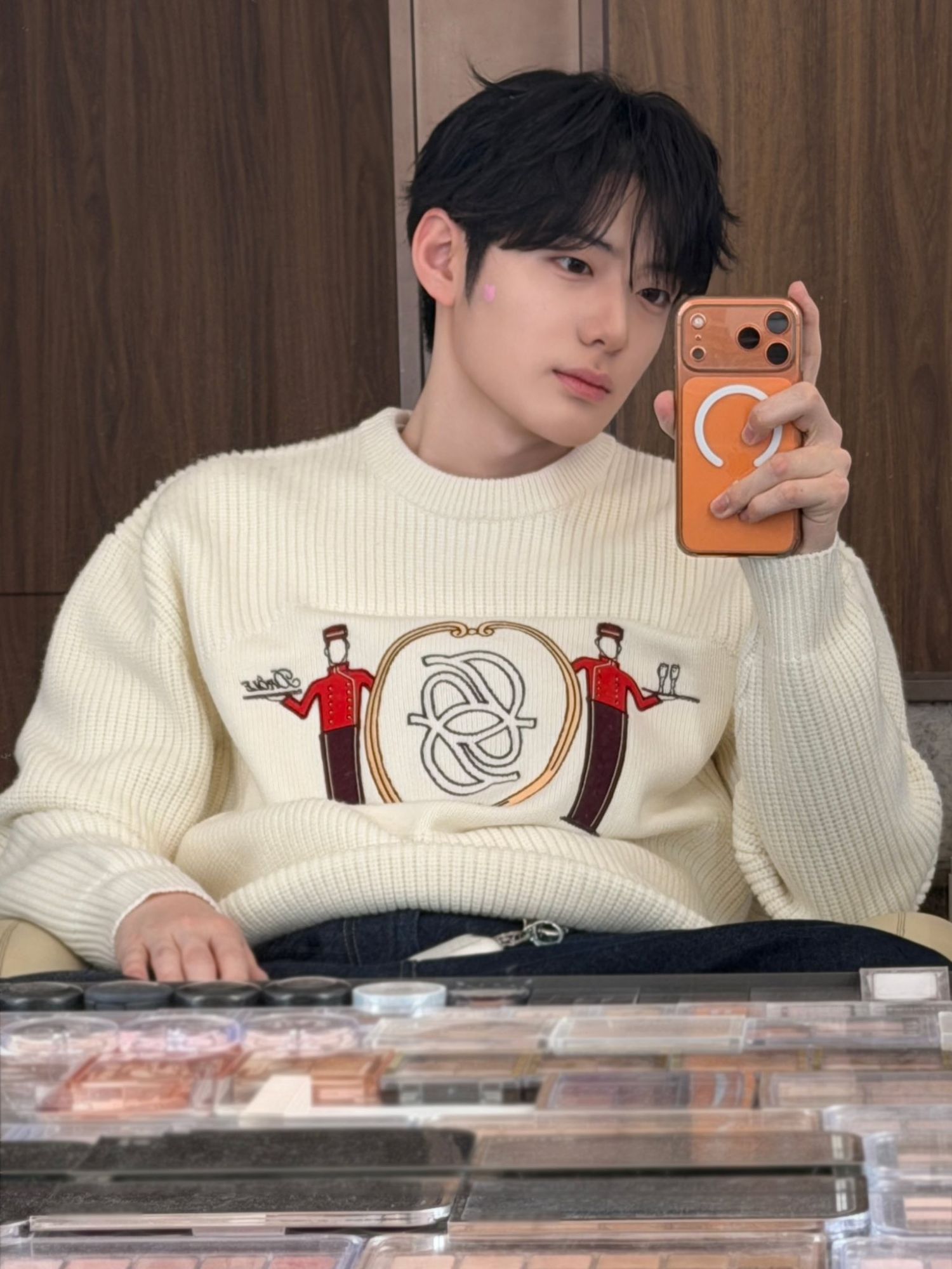 Behind-the-scenes cut of Chung Sanghyeon (ALPHA DRIVE ONE)