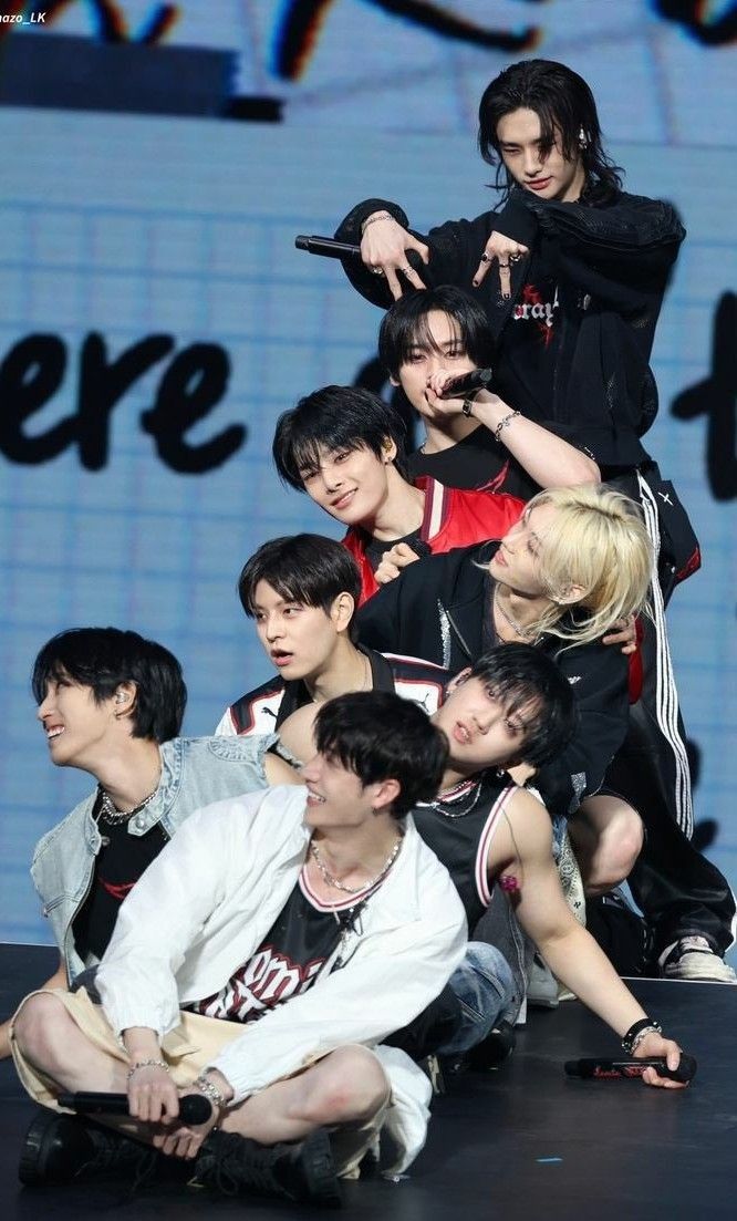 Recent activity shot of Bang Chan (Stray Kids)