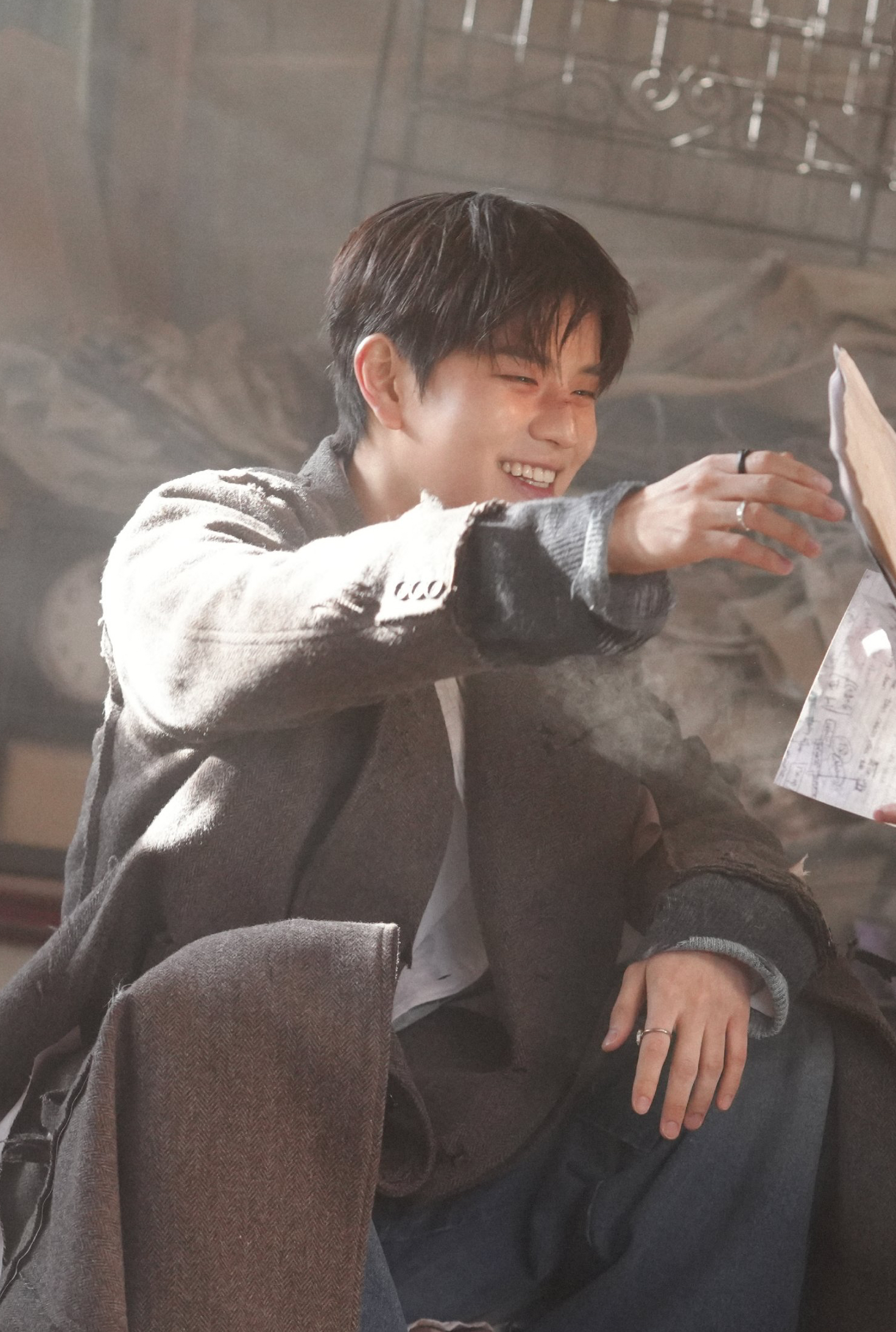 A moment captured by Seungmin (Stray Kids)'s fan