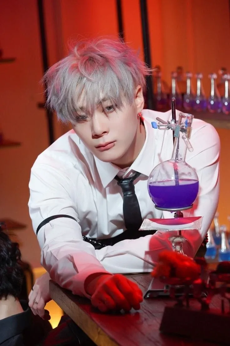 Recent activity shot of Moonbin (ASTRO)