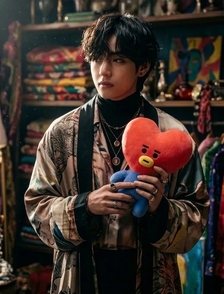 Recent activity shot of V (BTS)
