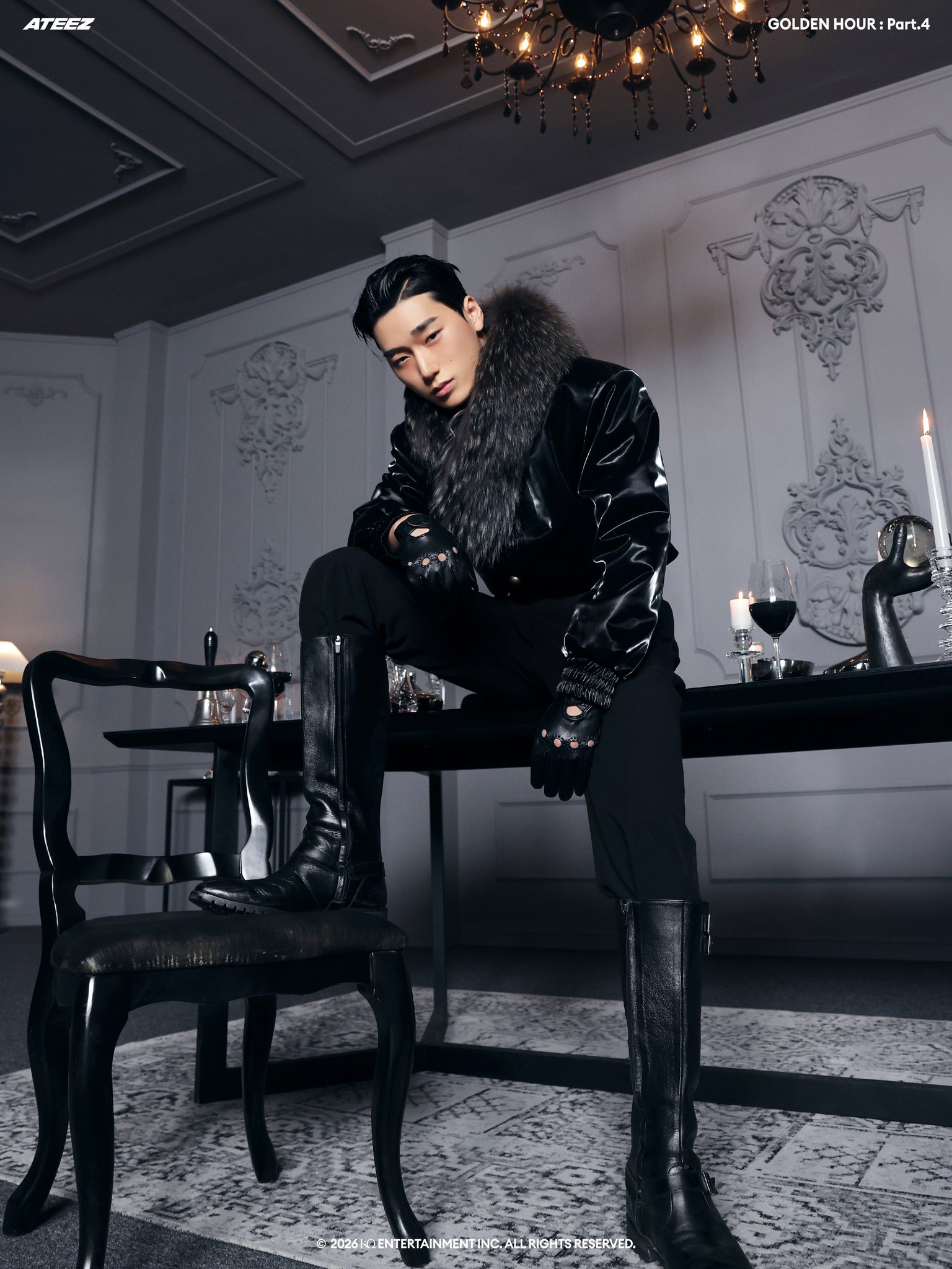 Potret di balik layar San (ATEEZ)