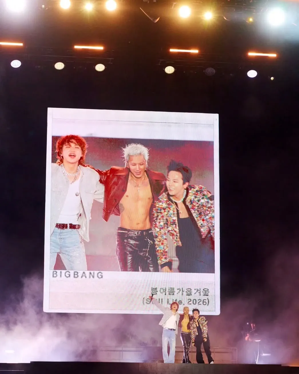 Recent activity shot of BIGBANG