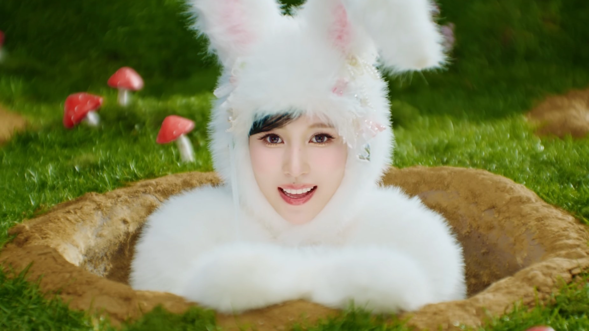 Recent activity shot of Mina (TWICE)