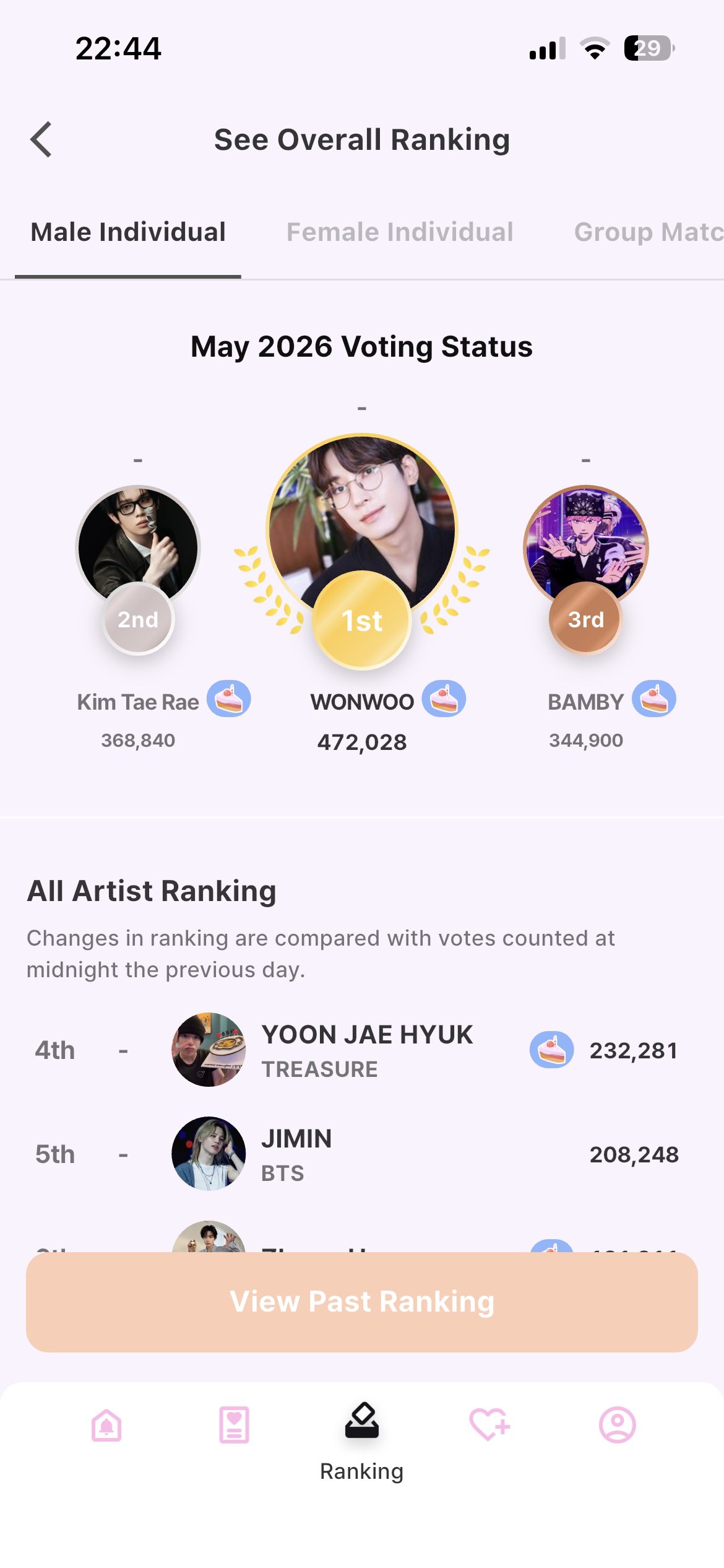 Recent activity shot of Wonwoo (SEVENTEEN)