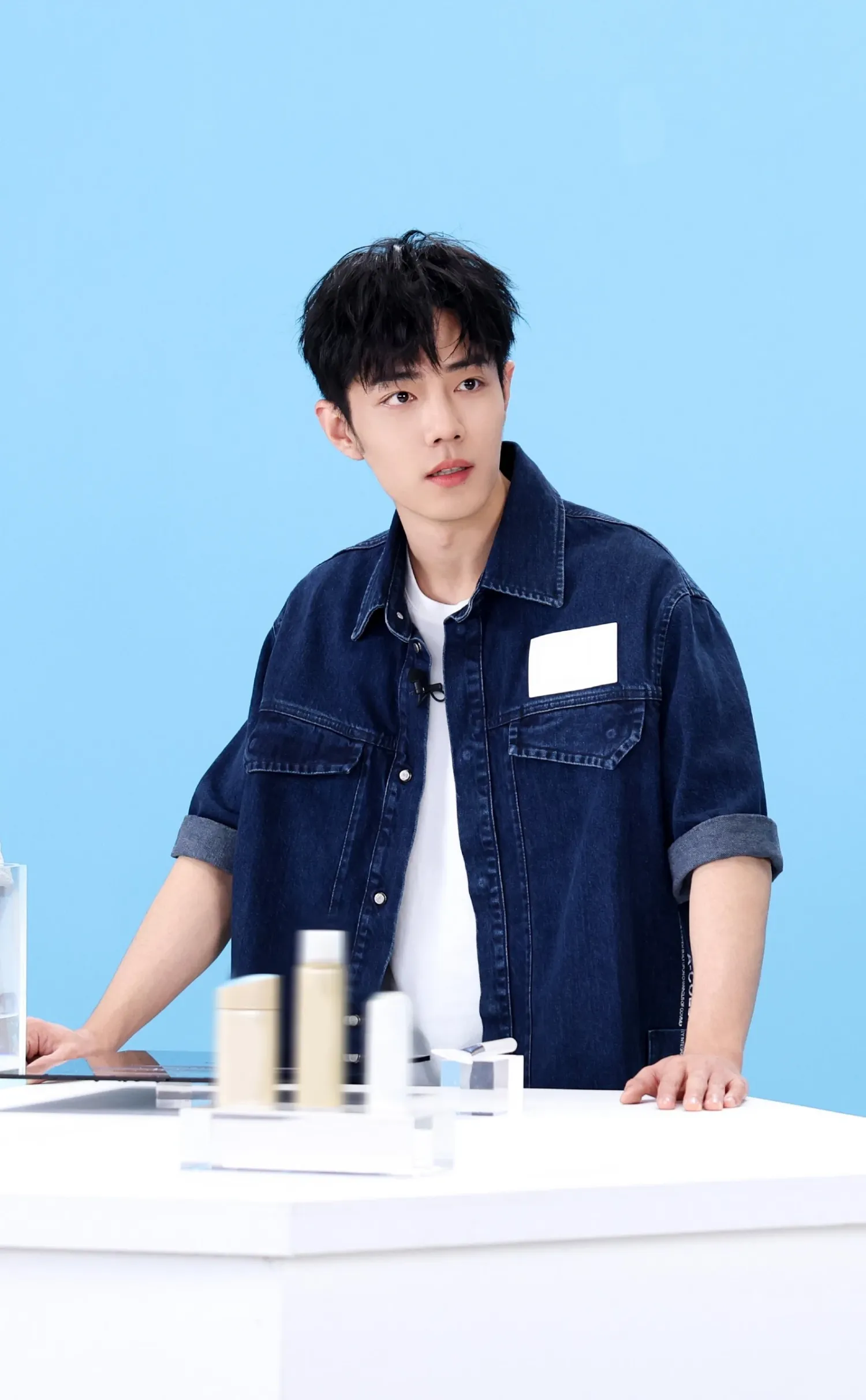 Behind-the-scenes cut of Xiao Zhan